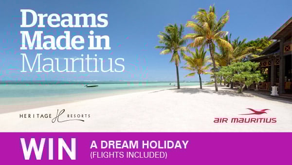 Win your dream holiday to Mauritius