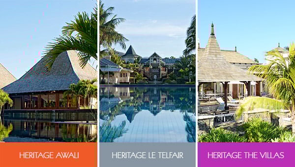 Choose your holidays in Mauritius with Heritage Resorts