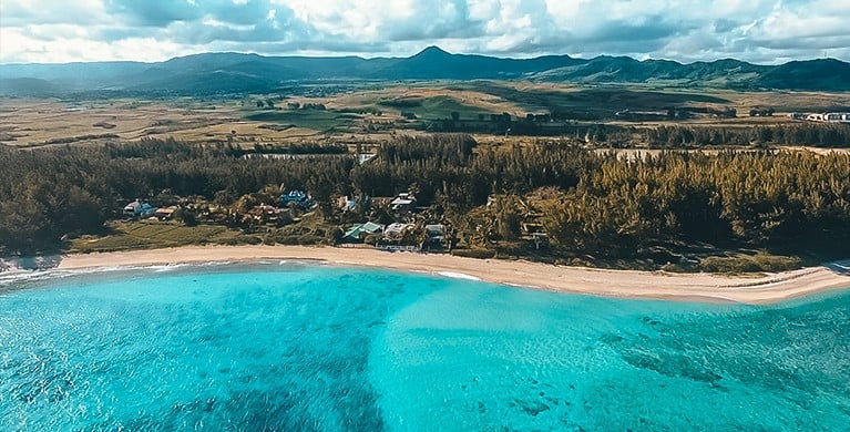 St Felix Beach, South of Mauritius