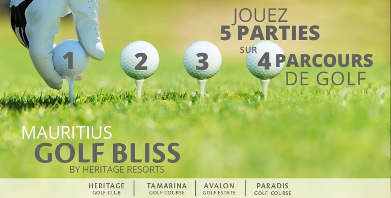 Forfait Mauritius Golf Bliss par Heritage Resorts